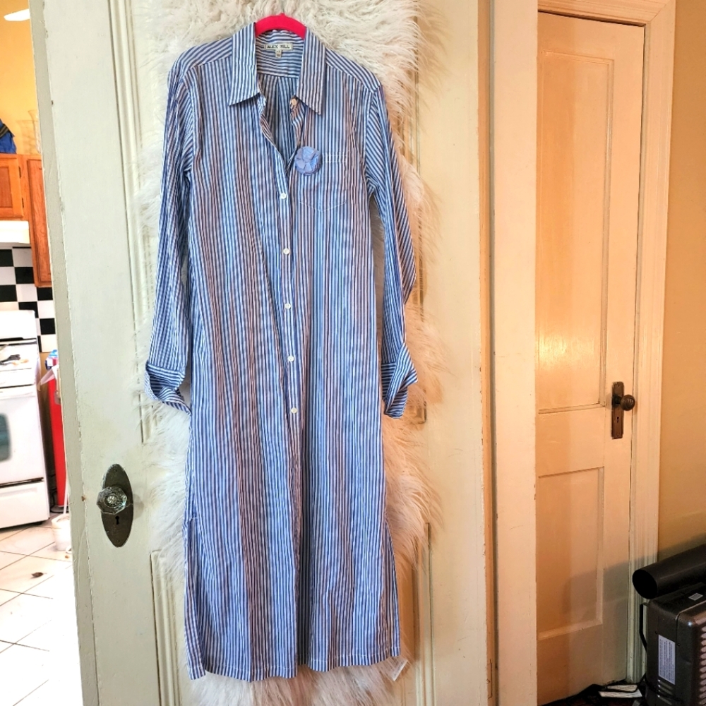 Alex Mill Striped Buttondown Dress